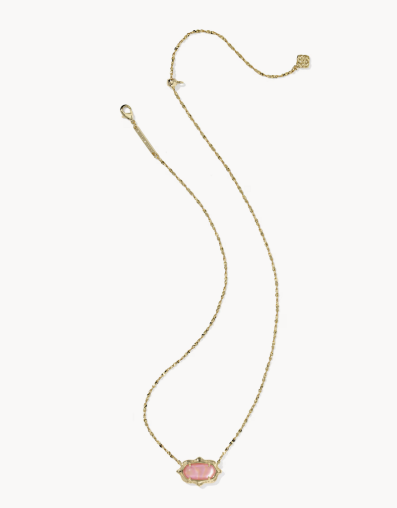 KENDRA SCOTT Elisa Scalloped Frame Necklace