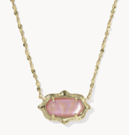 KENDRA SCOTT Elisa Scalloped Frame Necklace