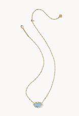 KENDRA SCOTT Elisa Scalloped Frame Necklace