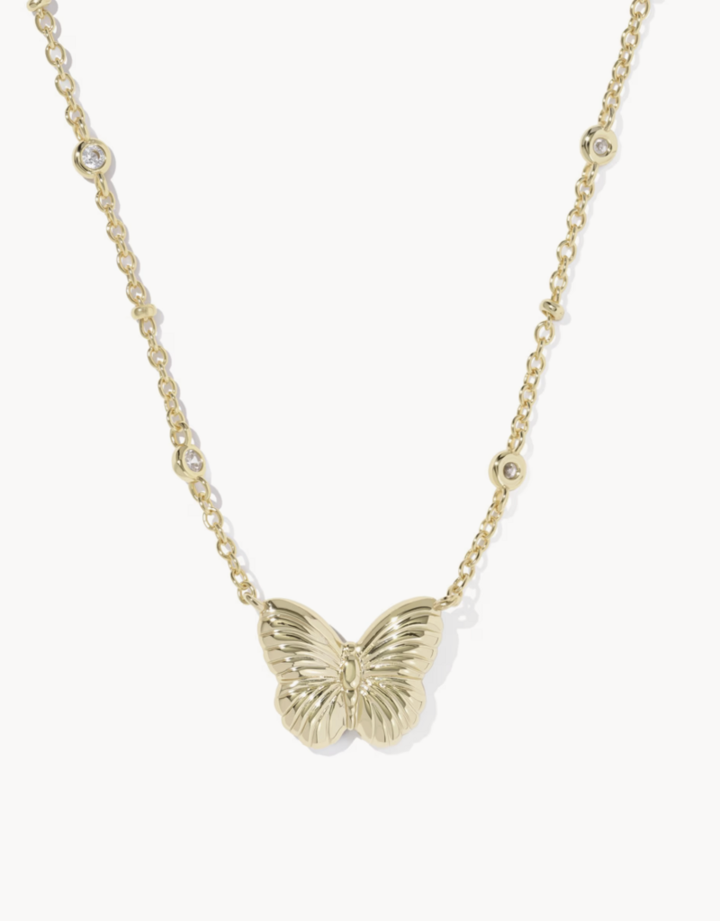 KENDRA SCOTT Cailey Butterfly Pendant Necklace