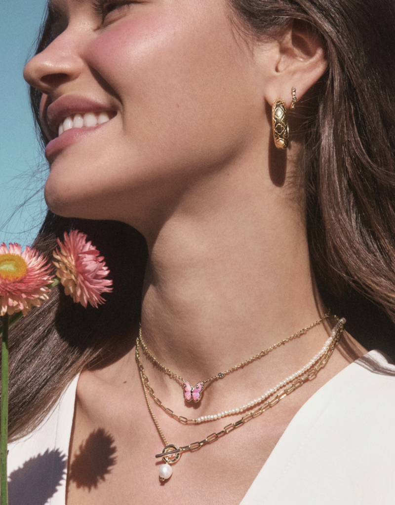 KENDRA SCOTT Cailey Butterfly Pendant Necklace