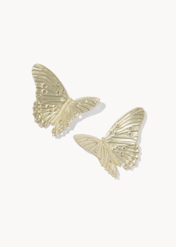 KENDRA SCOTT Cailey Butterfly Stud Statement Earrings