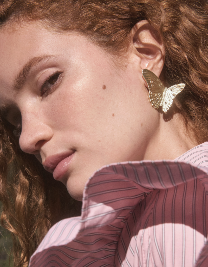 KENDRA SCOTT Cailey Butterfly Stud Statement Earrings