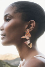KENDRA SCOTT Cailey Enamel Butterfly Statement Earrings