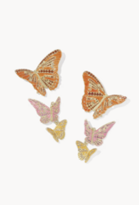 KENDRA SCOTT Cailey Enamel Butterfly Statement Earrings
