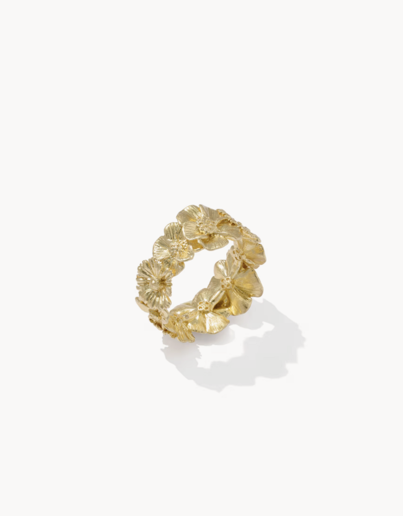 KENDRA SCOTT Cailey Flower Band Ring