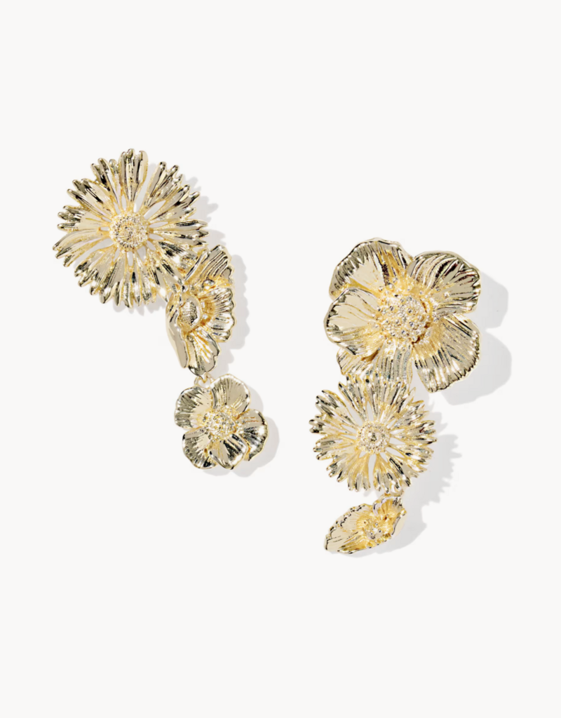 KENDRA SCOTT Cailey Flower Statement Earrings