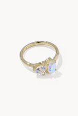 KENDRA SCOTT Tatum Band Ring in Gold