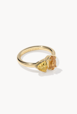 KENDRA SCOTT Tatum Band Ring in Gold