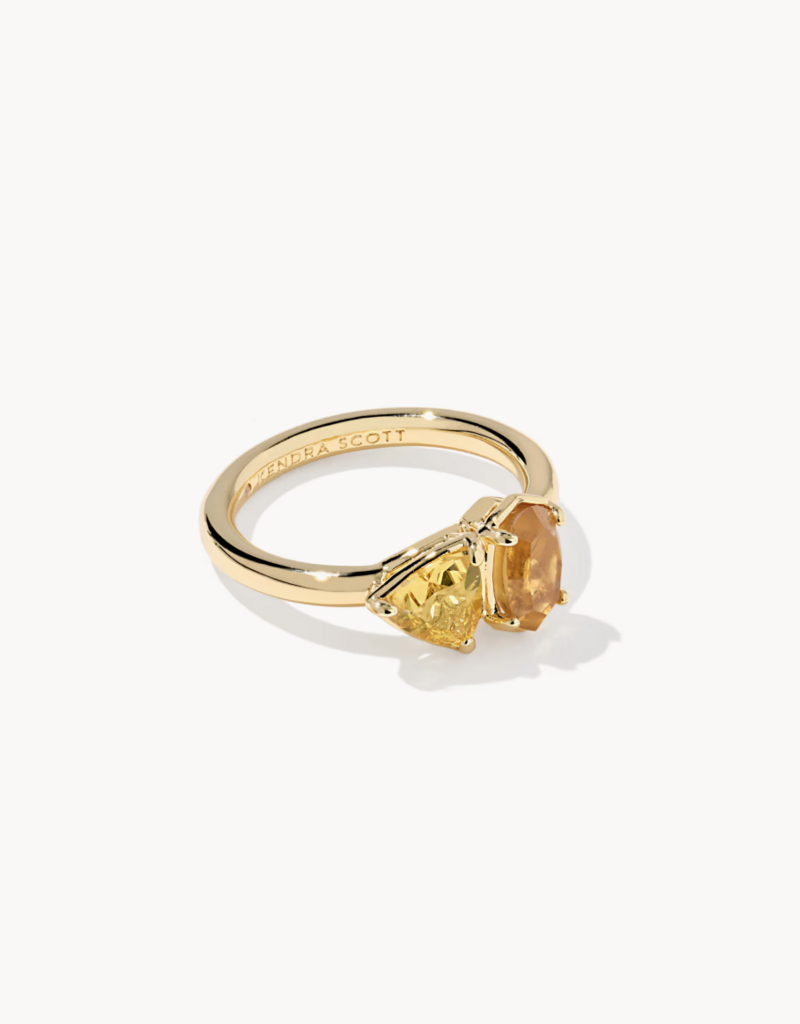 KENDRA SCOTT Tatum Band Ring in Gold