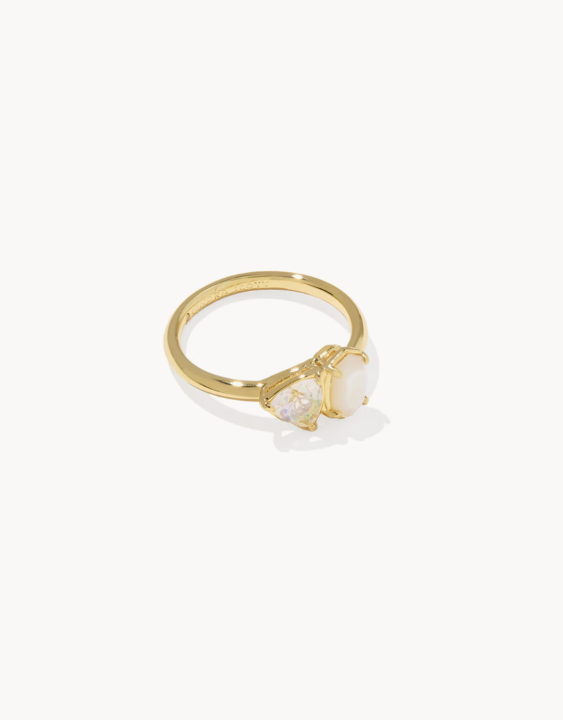 KENDRA SCOTT Tatum Band Ring in Gold