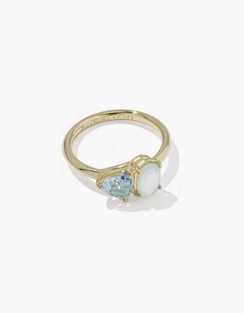 KENDRA SCOTT Tatum Band Ring in Gold