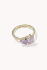 KENDRA SCOTT Tatum Band Ring in Gold