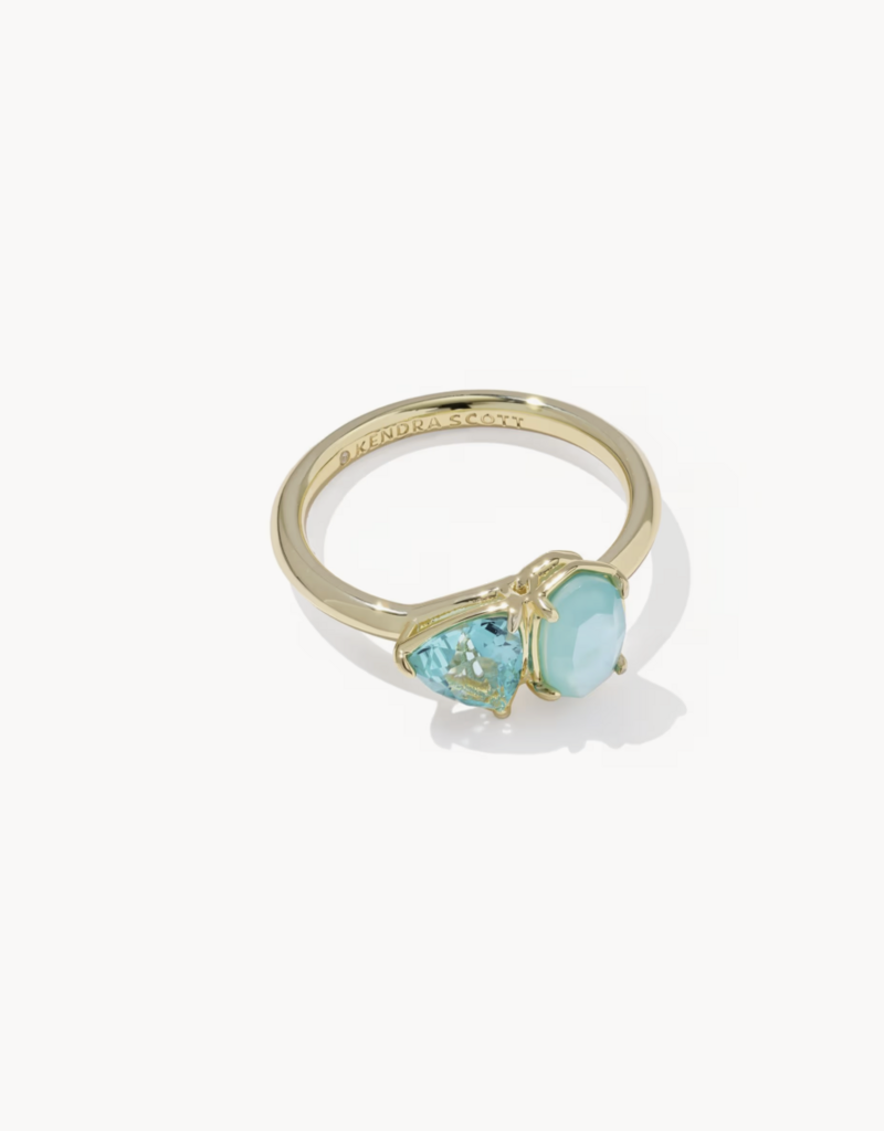 KENDRA SCOTT Tatum Band Ring in Gold