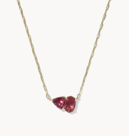 KENDRA SCOTT Tatum Short Pendant Necklace in Gold
