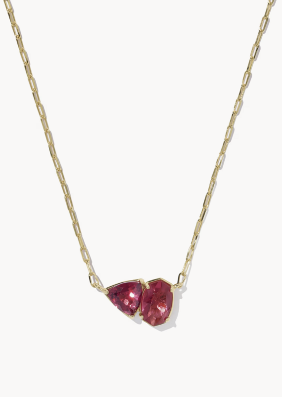 KENDRA SCOTT Tatum Short Pendant Necklace in Gold