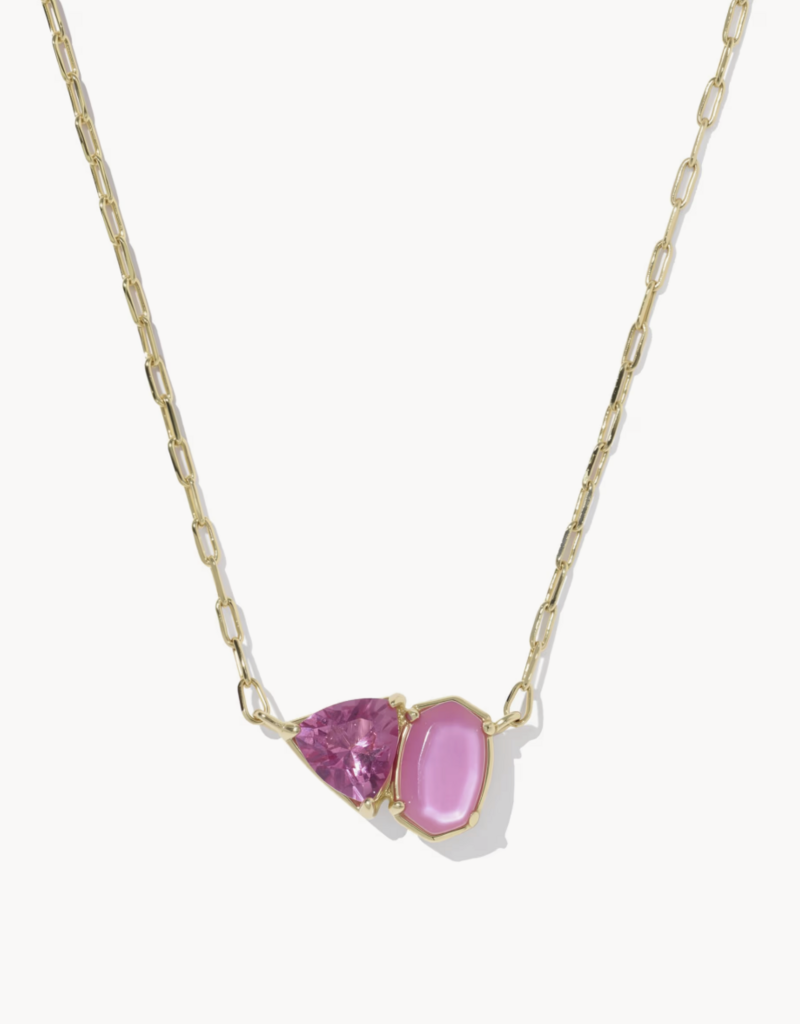 KENDRA SCOTT Tatum Short Pendant Necklace in Gold