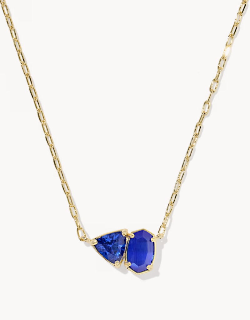KENDRA SCOTT Tatum Short Pendant Necklace in Gold