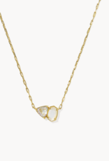 KENDRA SCOTT Tatum Short Pendant Necklace in Gold