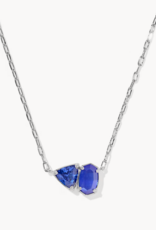 KENDRA SCOTT Tatum Short Pendant Necklace in Silver