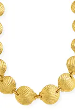 J.HOFFMAN'S Berta Shell Choker Necklace in Gold