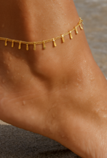 J.HOFFMAN'S Adilene Chain Anklet in Gold