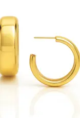 J.HOFFMAN'S Cosa Mini Hoop Earring in Gold
