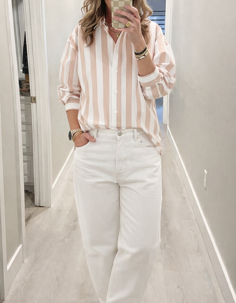 J.HOFFMAN'S Vicenzo Top- Sand