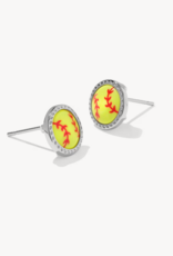 KENDRA SCOTT Softball Stud Earrings