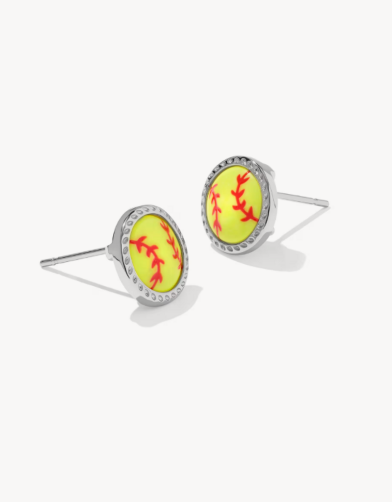 KENDRA SCOTT Softball Stud Earrings