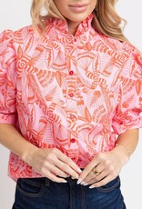 J.HOFFMAN'S Tropics Time Top- Pink