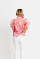 J.HOFFMAN'S Tropics Time Top- Pink
