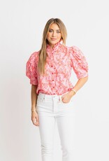 J.HOFFMAN'S Tropics Time Top- Pink
