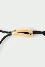 J.HOFFMAN'S Orbit Cord Necklace- Gold Vermeil
