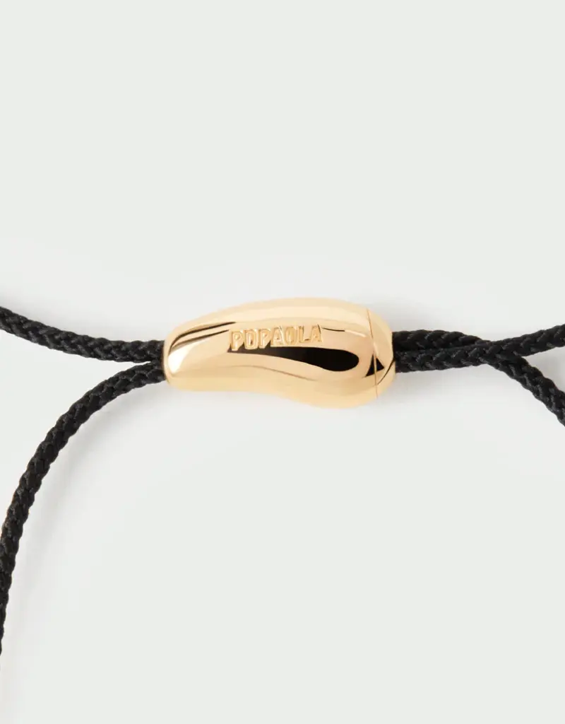 J.HOFFMAN'S Orbit Cord Necklace- Gold Vermeil