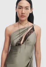 J.HOFFMAN'S Orbit Cord Necklace- Gold Vermeil