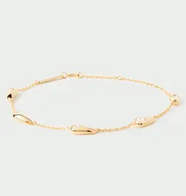 J.HOFFMAN'S Becca Bracelet- Gold Vermeil