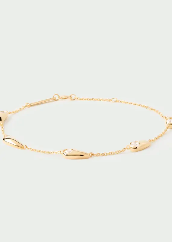 J.HOFFMAN'S Becca Bracelet- Gold Vermeil