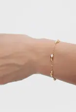 J.HOFFMAN'S Becca Bracelet- Gold Vermeil