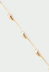 J.HOFFMAN'S Becca Bracelet- Gold Vermeil