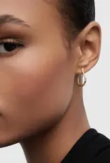 J.HOFFMAN'S Air Mini Hoops- Gold Vermeil