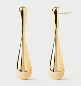 J.HOFFMAN'S Glacier Earrings- Gold Vermeil