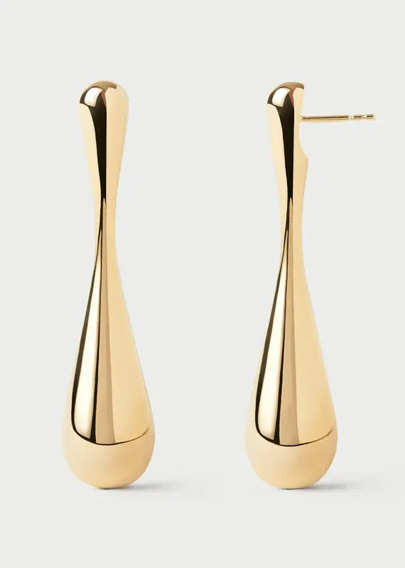 J.HOFFMAN'S Glacier Earrings- Gold Vermeil