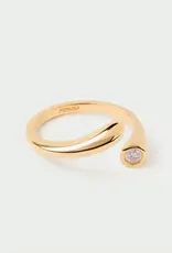 J.HOFFMAN'S Caramelle Ring- Gold Vermeil
