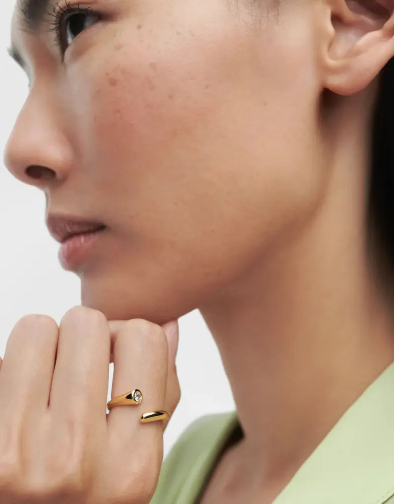 J.HOFFMAN'S Caramelle Ring- Gold Vermeil