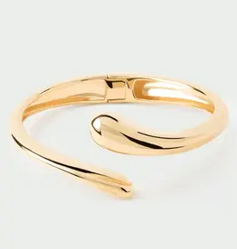J.HOFFMAN'S Orbit Bangle- Gold Vermeil