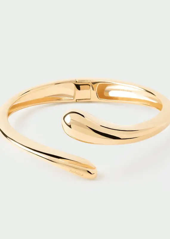 J.HOFFMAN'S Orbit Bangle- Gold Vermeil