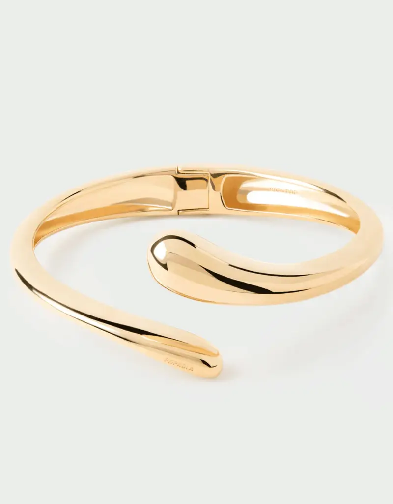 J.HOFFMAN'S Orbit Bangle- Gold Vermeil