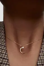 J.HOFFMAN'S Initial Pendant Necklace in Gold