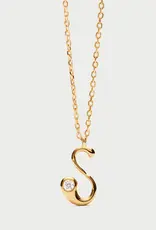 J.HOFFMAN'S Initial Pendant Necklace in Gold